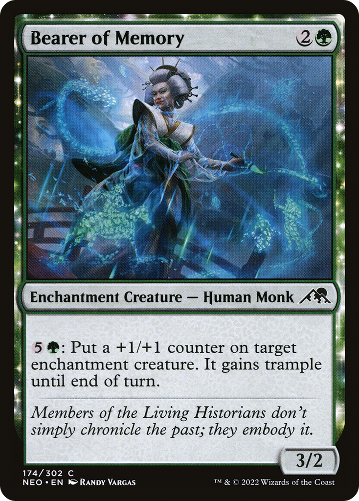 Magic: The Gathering - Bearer of Memory - Kamigawa: Neon Dynasty