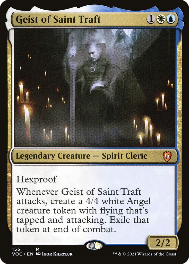 Magic: The Gathering - Geist of Saint Traft - Crimson Vow Commander