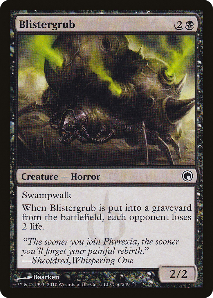 Magic: The Gathering - Blistergrub - Scars of Mirrodin