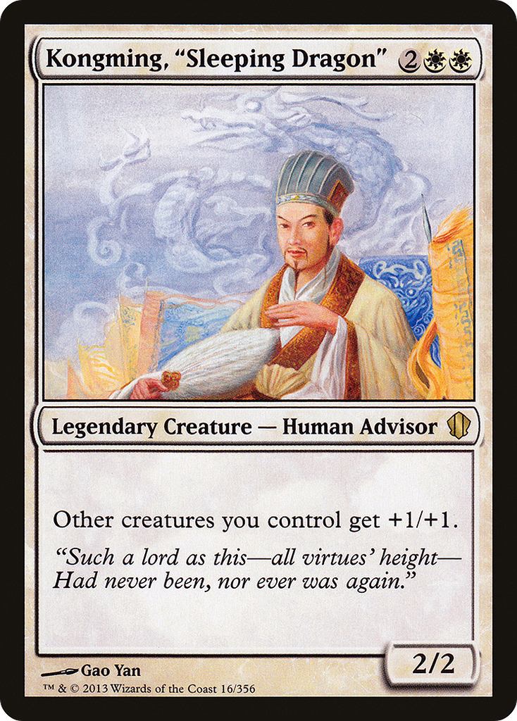 Magic: The Gathering - Kongming, Sleeping Dragon - Commander 2013