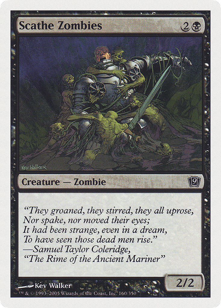 Magic: The Gathering - Scathe Zombies - Ninth Edition