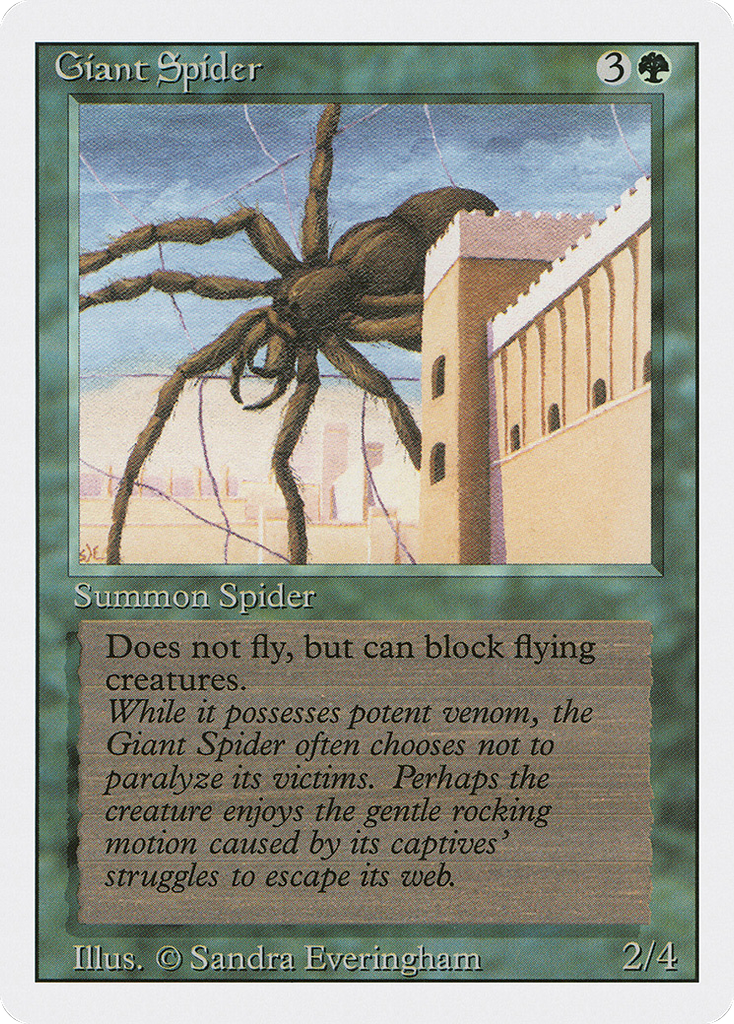 Magic: The Gathering - Giant Spider - Revised Edition