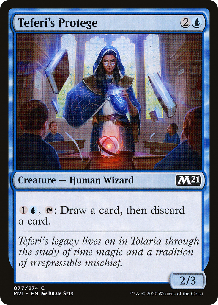 Magic: The Gathering - Teferi's Protege - Core Set 2021