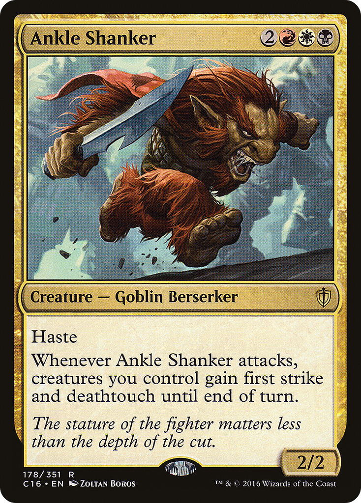 Magic: The Gathering - Ankle Shanker - Commander 2016