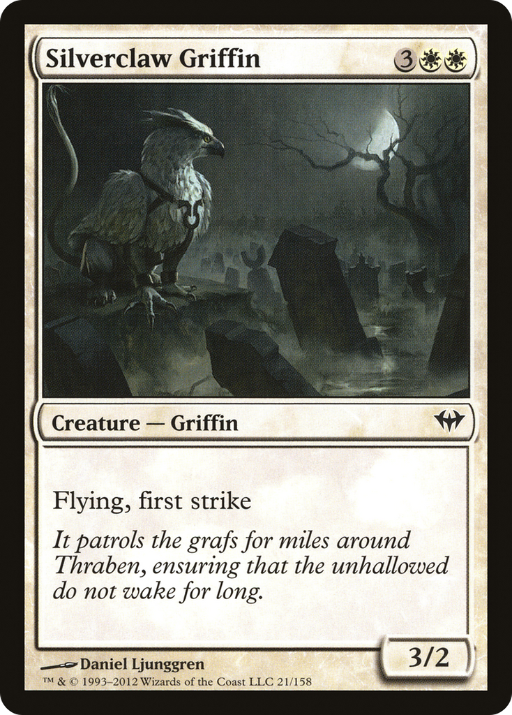 Magic: The Gathering - Silverclaw Griffin - Dark Ascension