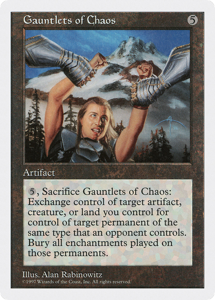 Magic: The Gathering - Gauntlets of Chaos - Fifth Edition
