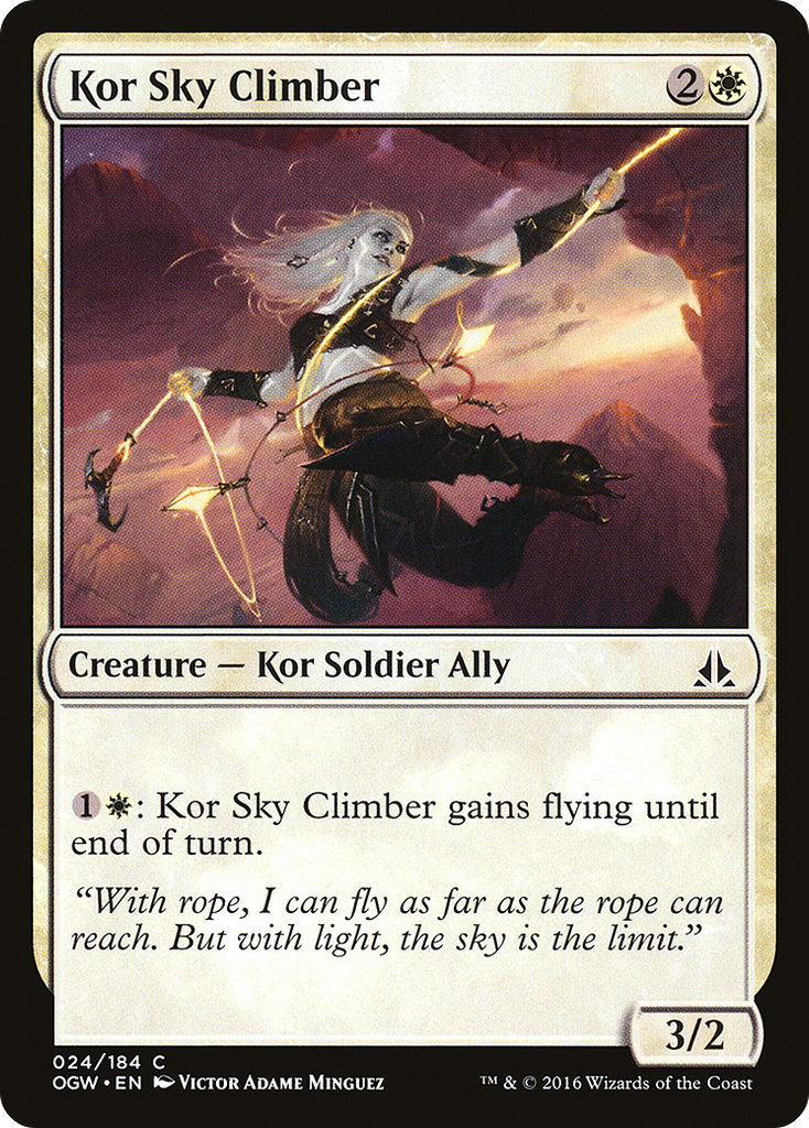 Magic: The Gathering - Kor Sky Climber - Oath of the Gatewatch
