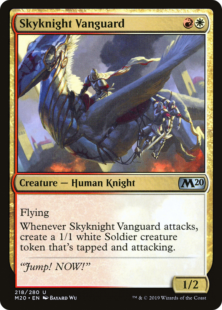 Magic: The Gathering - Skyknight Vanguard Foil - Core Set 2020