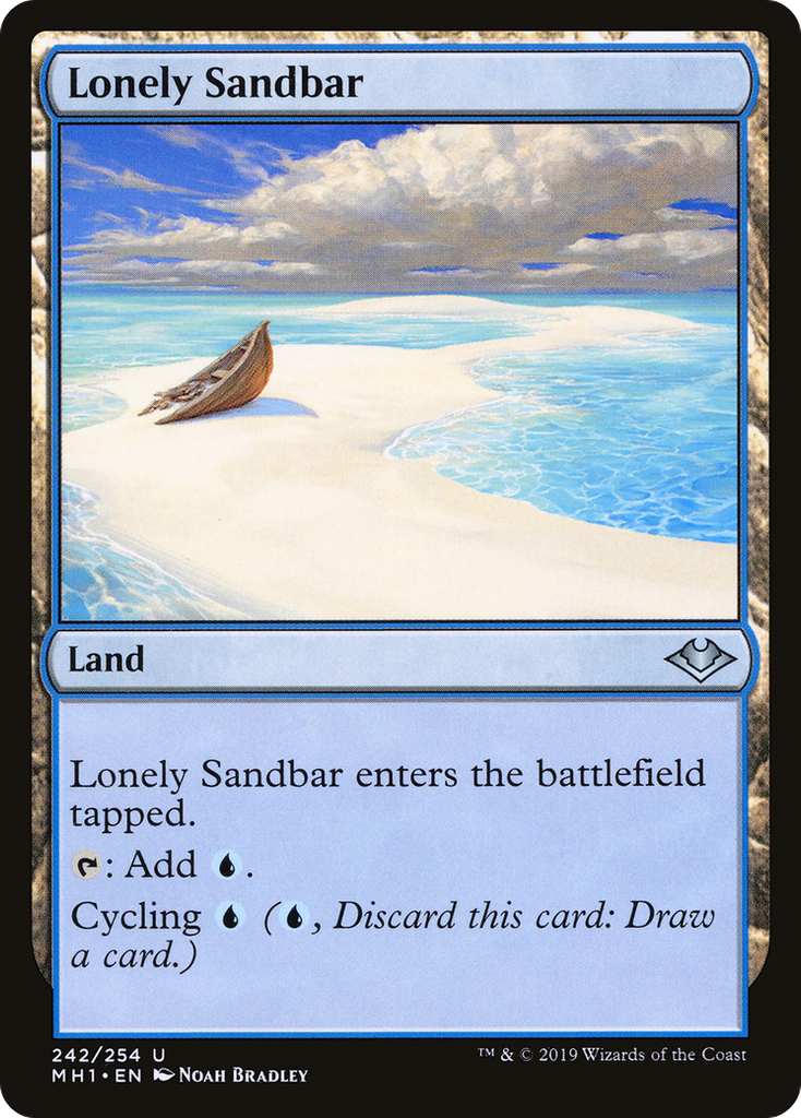 Magic: The Gathering - Lonely Sandbar - Modern Horizons
