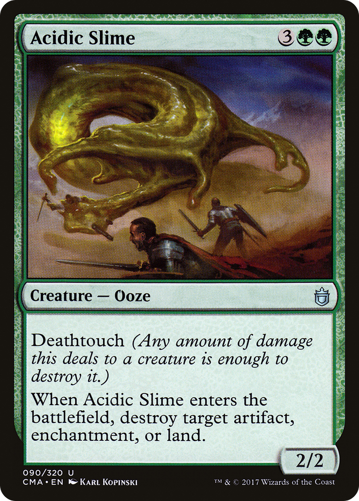 Magic: The Gathering - Acidic Slime - Commander Anthology