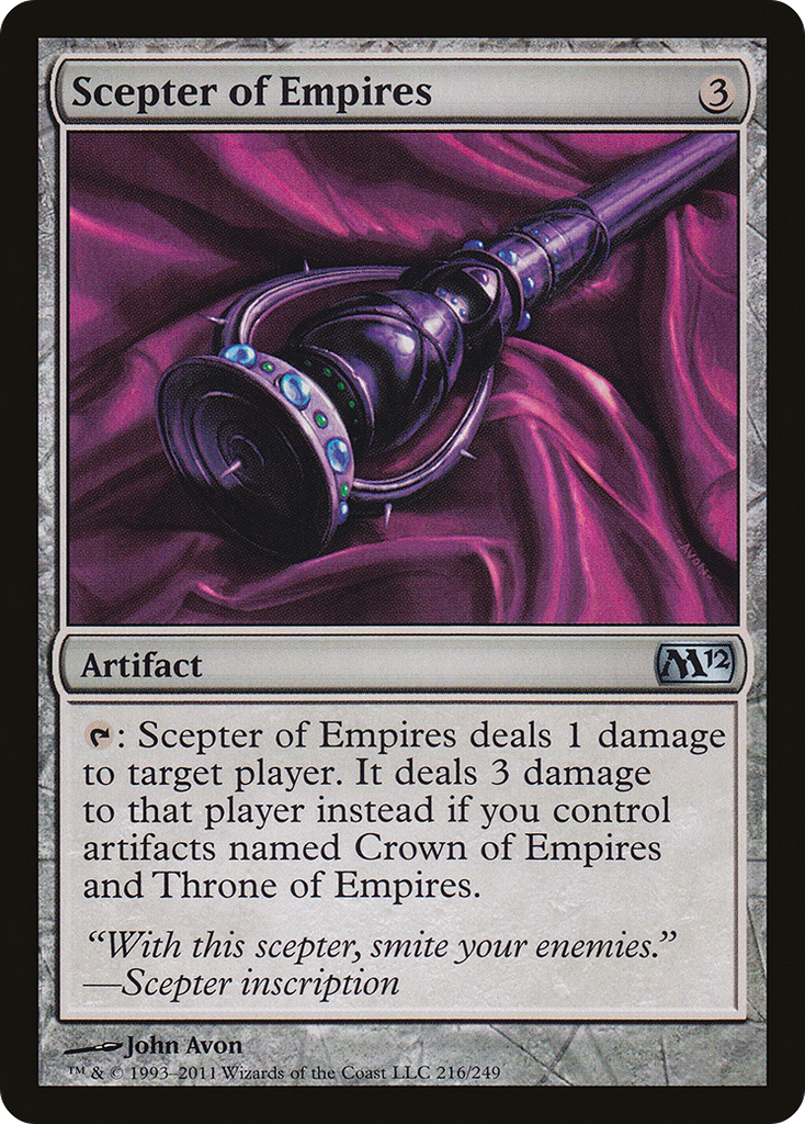 Magic: The Gathering - Scepter of Empires - Magic 2012