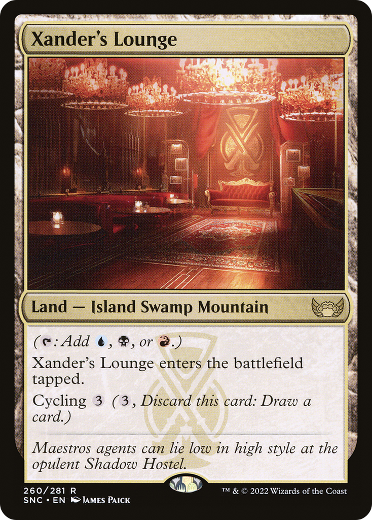 Magic: The Gathering - Xander's Lounge Foil - Streets of New Capenna