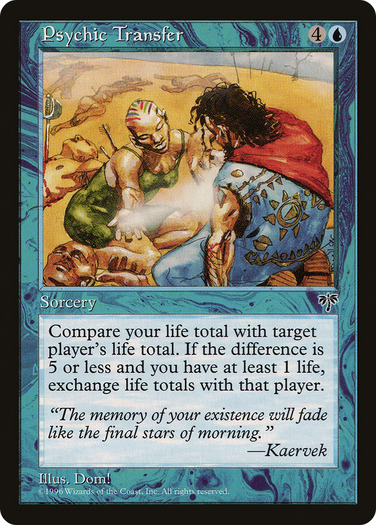 Magic: The Gathering - Psychic Transfer - Mirage