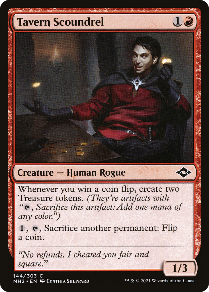 Magic: The Gathering - Tavern Scoundrel Foil - Modern Horizons 2