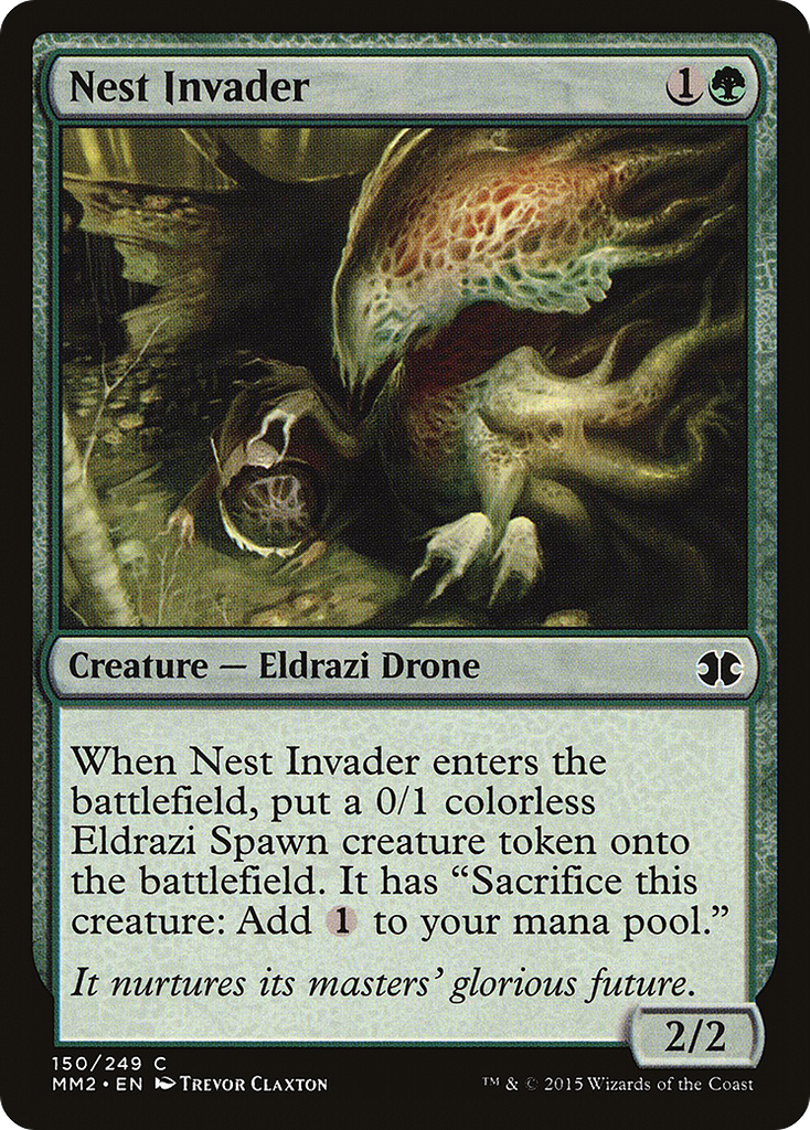 Magic: The Gathering - Nest Invader - Modern Masters 2015
