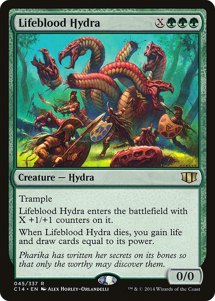 Magic: The Gathering - Lifeblood Hydra - Commander 2014