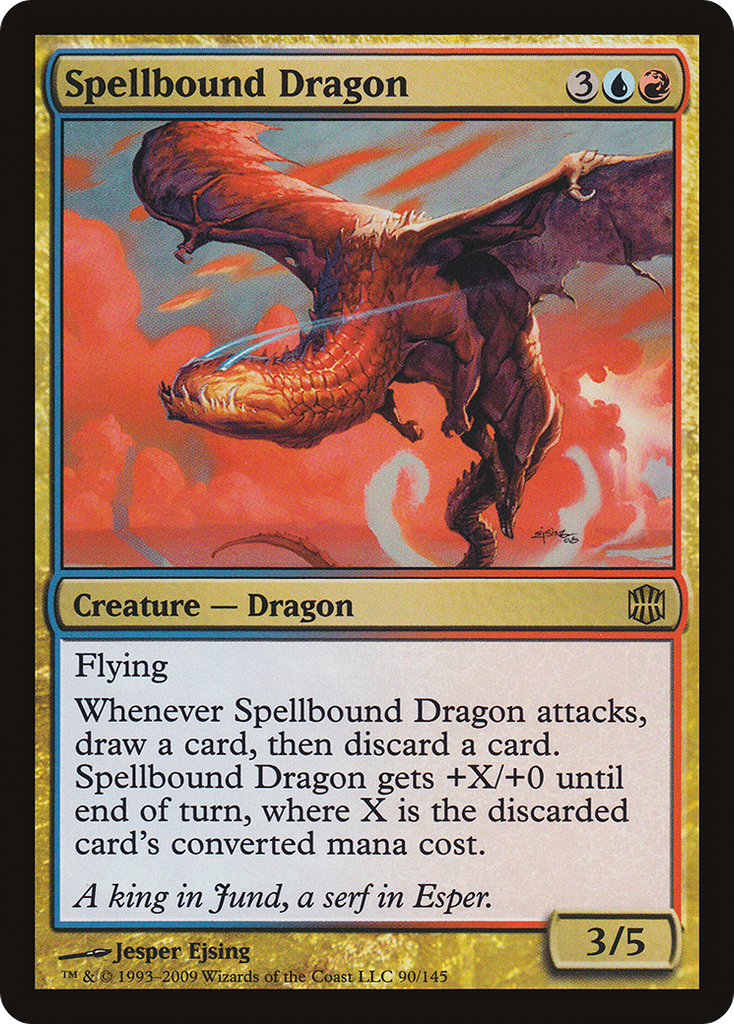 Magic: The Gathering - Spellbound Dragon - Alara Reborn