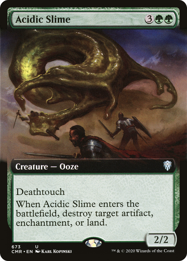 Magic: The Gathering - Acidic Slime - Commander Legends