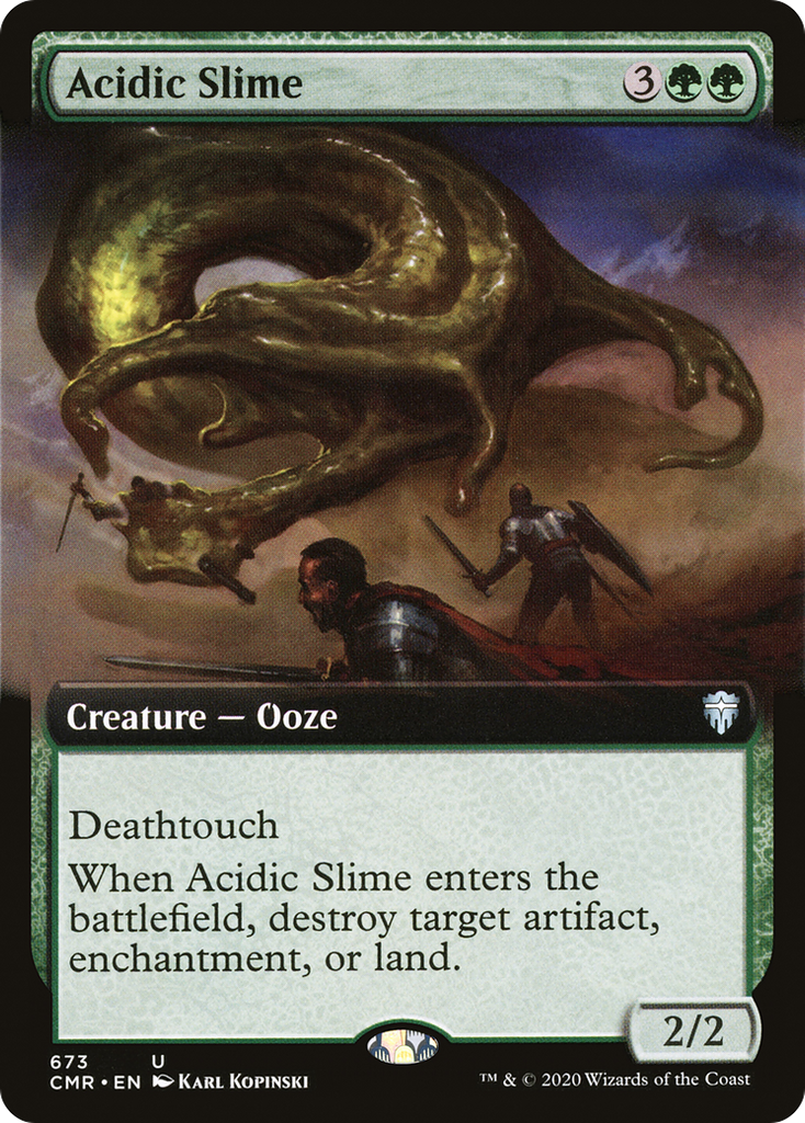 Magic: The Gathering - Acidic Slime Foil - Commander Legends