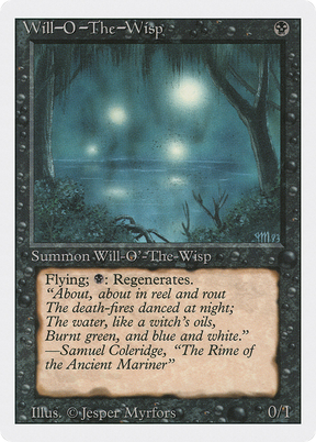 Magic: The Gathering - Will-o'-the-Wisp - Revised Edition