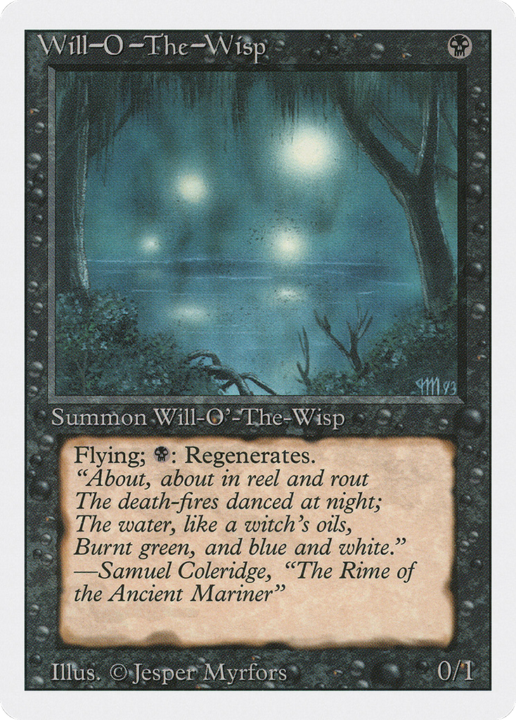 Magic: The Gathering - Will-o'-the-Wisp - Revised Edition