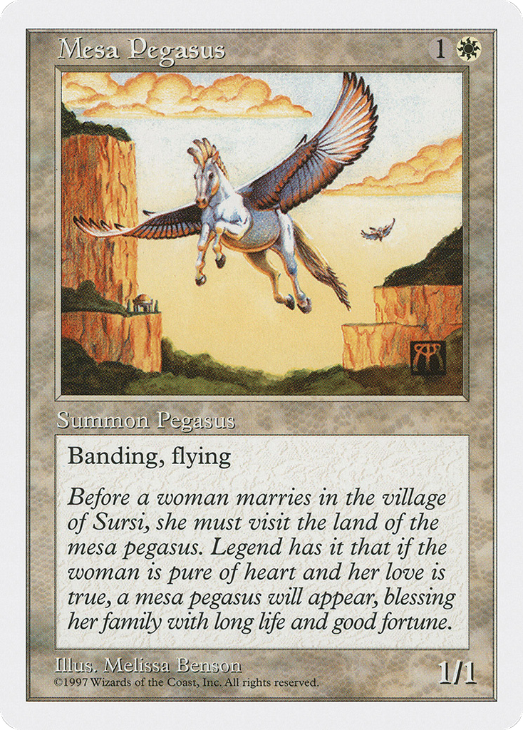 Magic: The Gathering - Mesa Pegasus - Fifth Edition