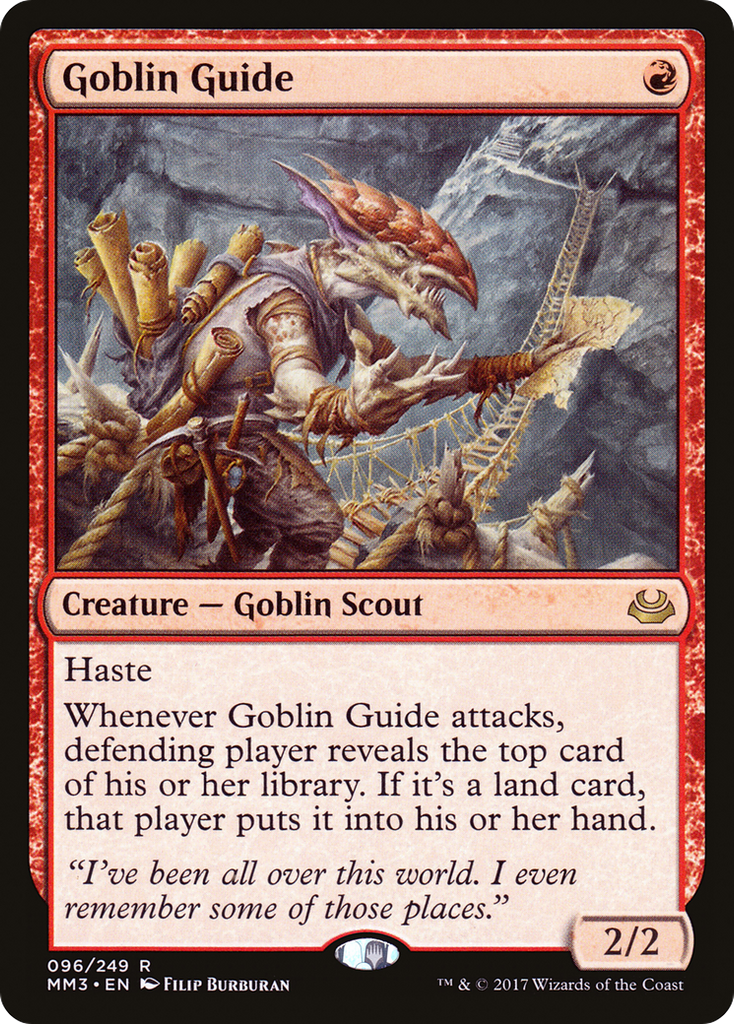 Magic: The Gathering - Goblin Guide - Modern Masters 2017