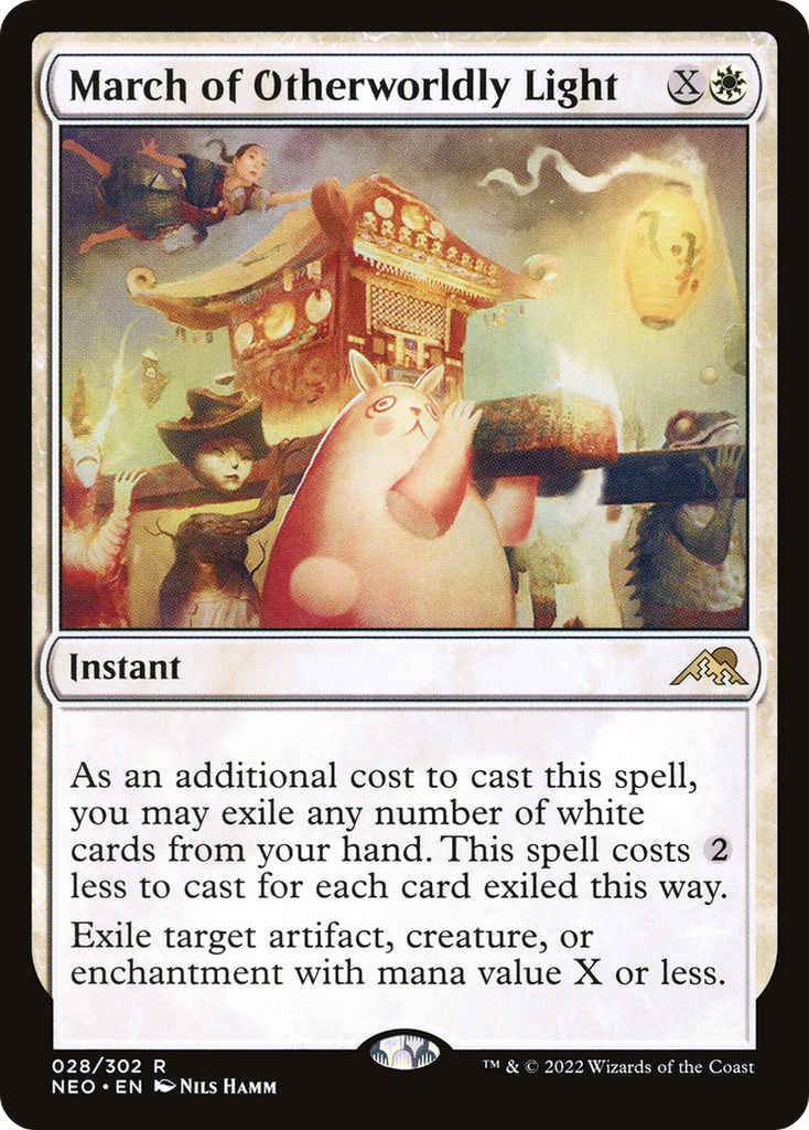 Magic: The Gathering - March of Otherworldly Light - Kamigawa: Neon Dynasty