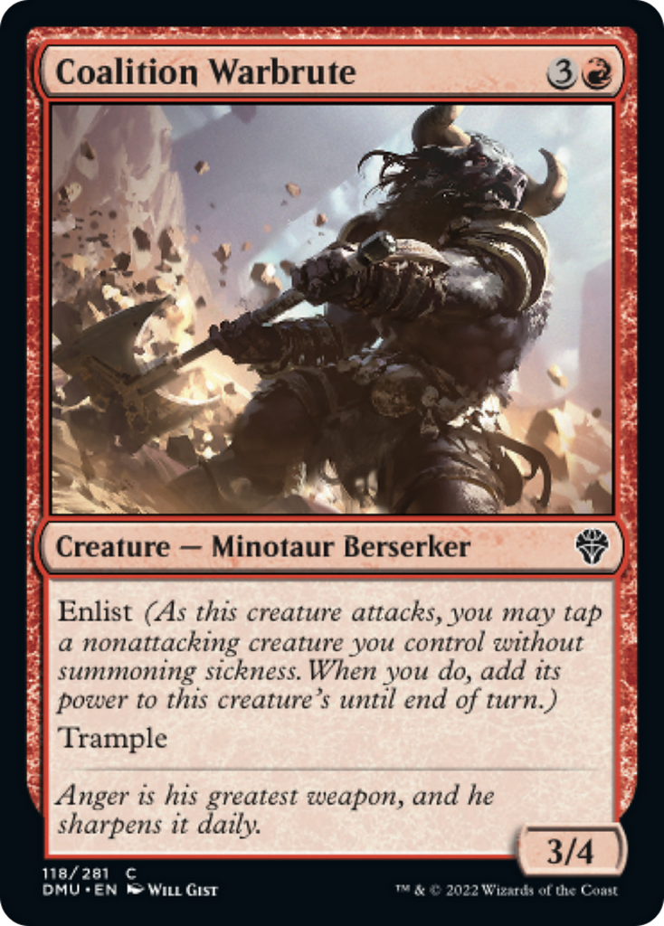 Magic: The Gathering - Coalition Warbrute Foil - Dominaria United