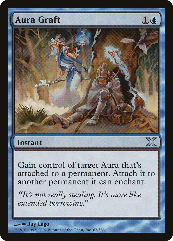 Magic: The Gathering - Aura Graft - Tenth Edition