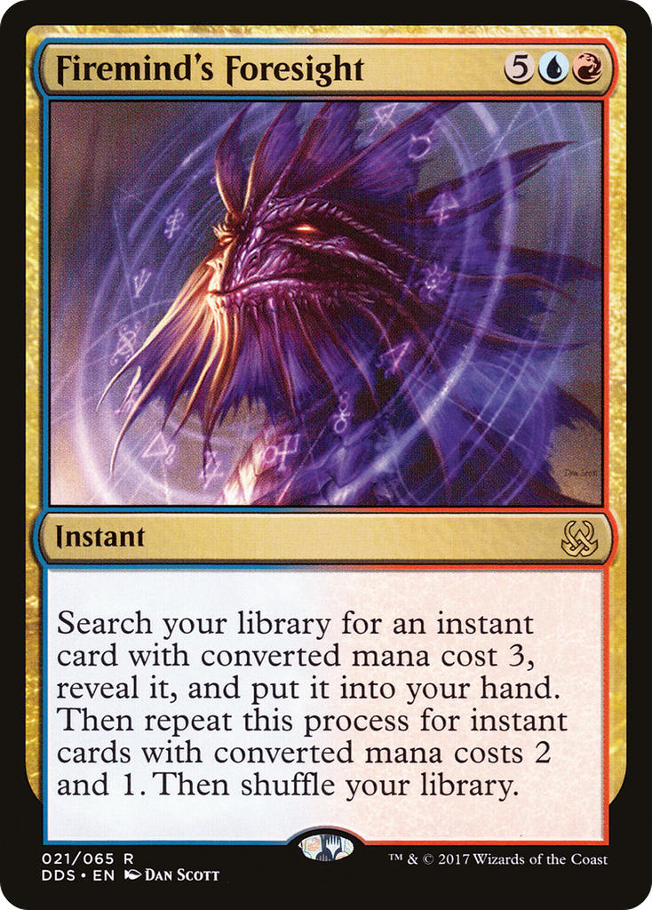 Magic: The Gathering - Firemind's Foresight - Duel Decks: Mind vs. Might