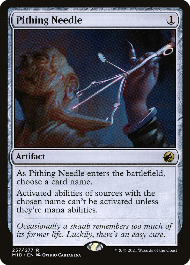 Magic: The Gathering - Pithing Needle - Innistrad: Midnight Hunt