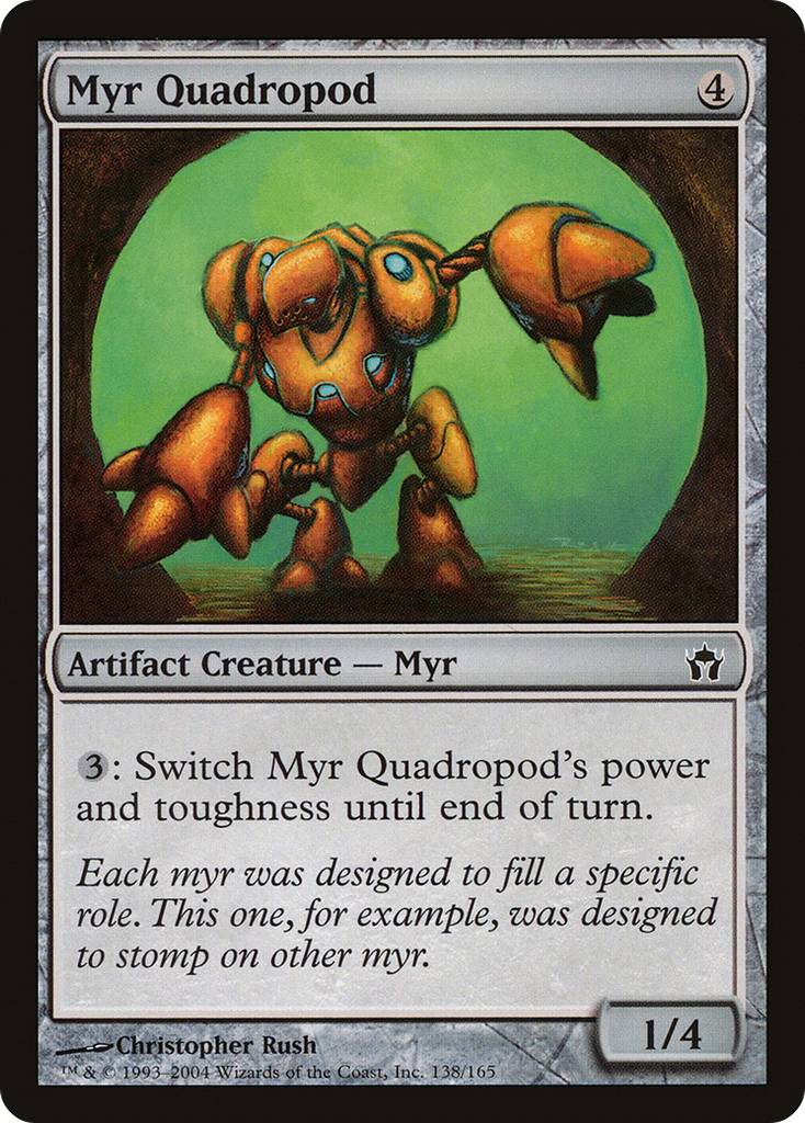 Magic: The Gathering - Myr Quadropod - Fifth Dawn