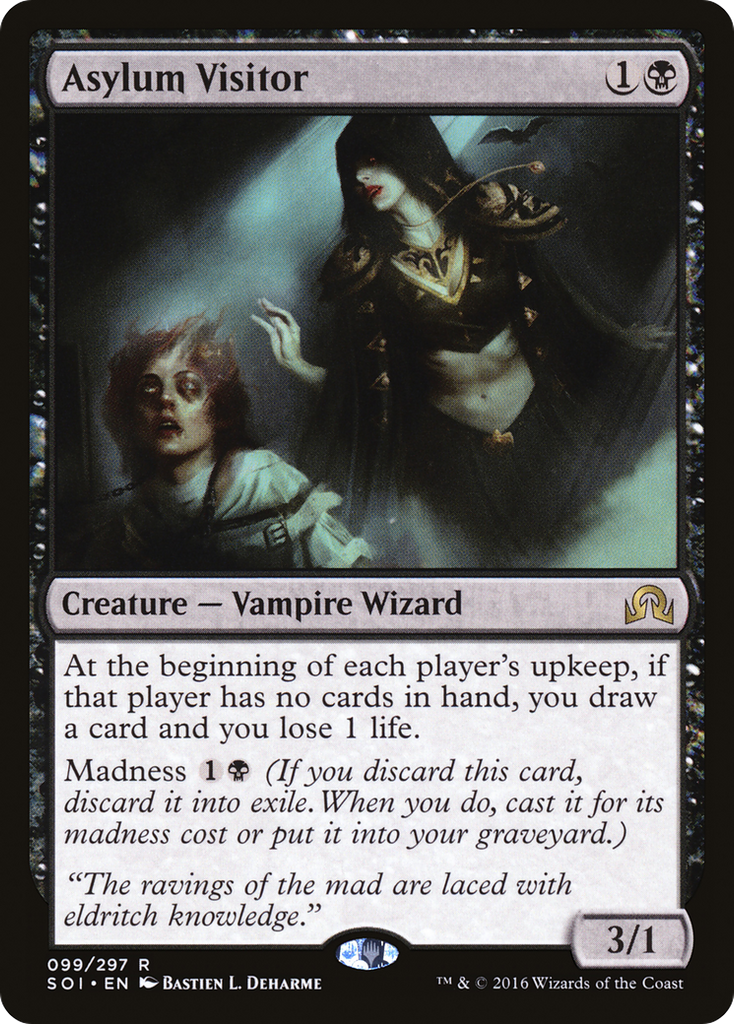 Magic: The Gathering - Asylum Visitor - Shadows over Innistrad