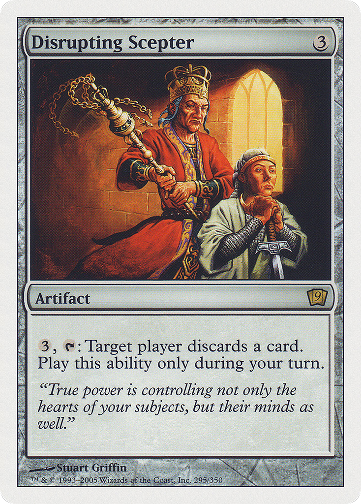 Magic: The Gathering - Disrupting Scepter - Ninth Edition