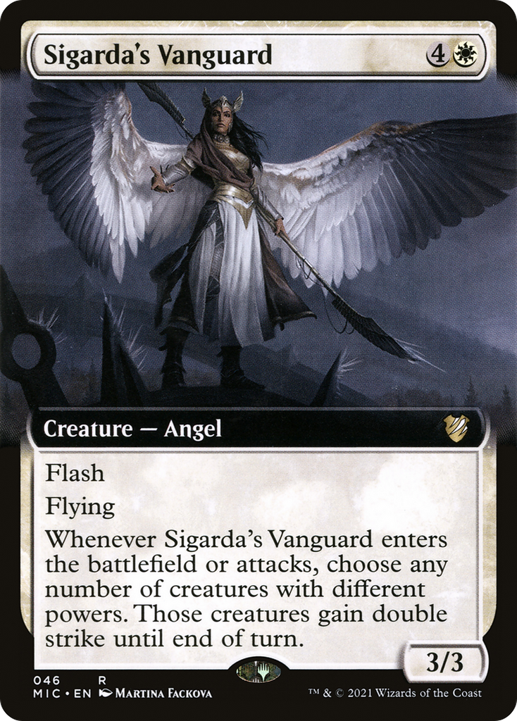 Magic: The Gathering - Sigarda's Vanguard - Midnight Hunt Commander