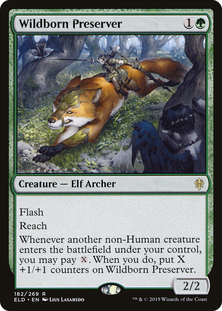 Magic: The Gathering - Wildborn Preserver - Throne of Eldraine