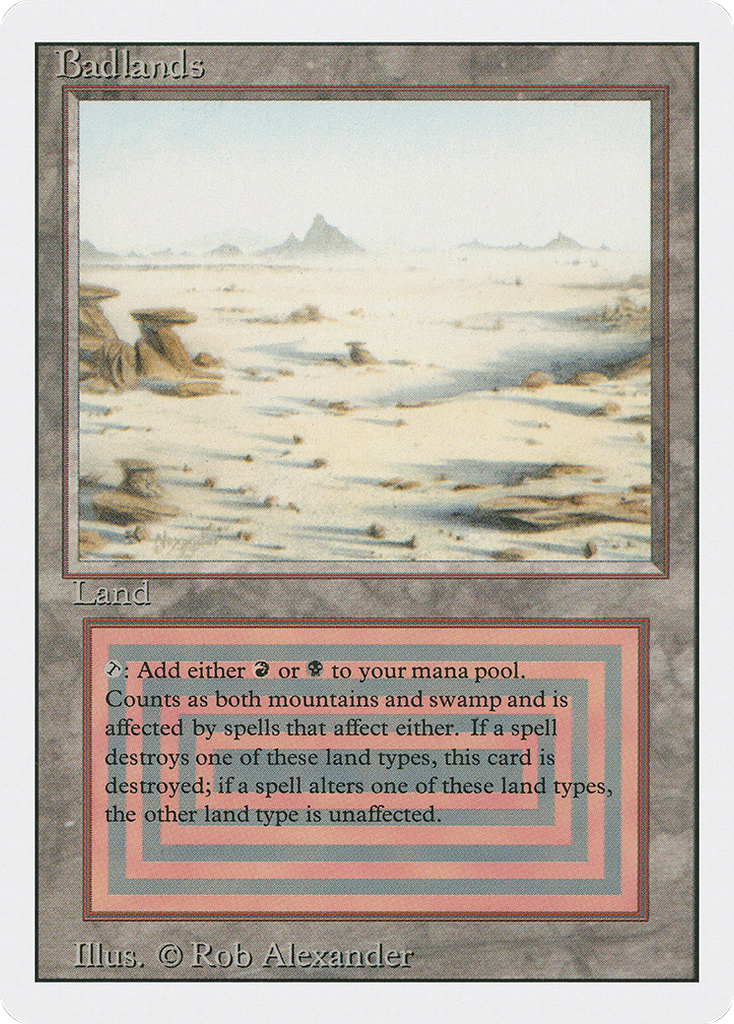 Magic: The Gathering - Badlands - Revised Edition