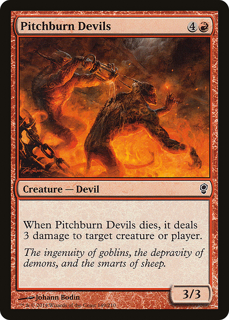 Magic: The Gathering - Pitchburn Devils - Conspiracy