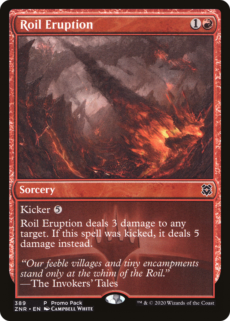 Magic: The Gathering - Roil Eruption - Zendikar Rising