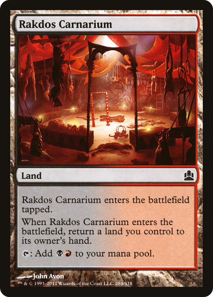 Magic: The Gathering - Rakdos Carnarium - Commander 2011