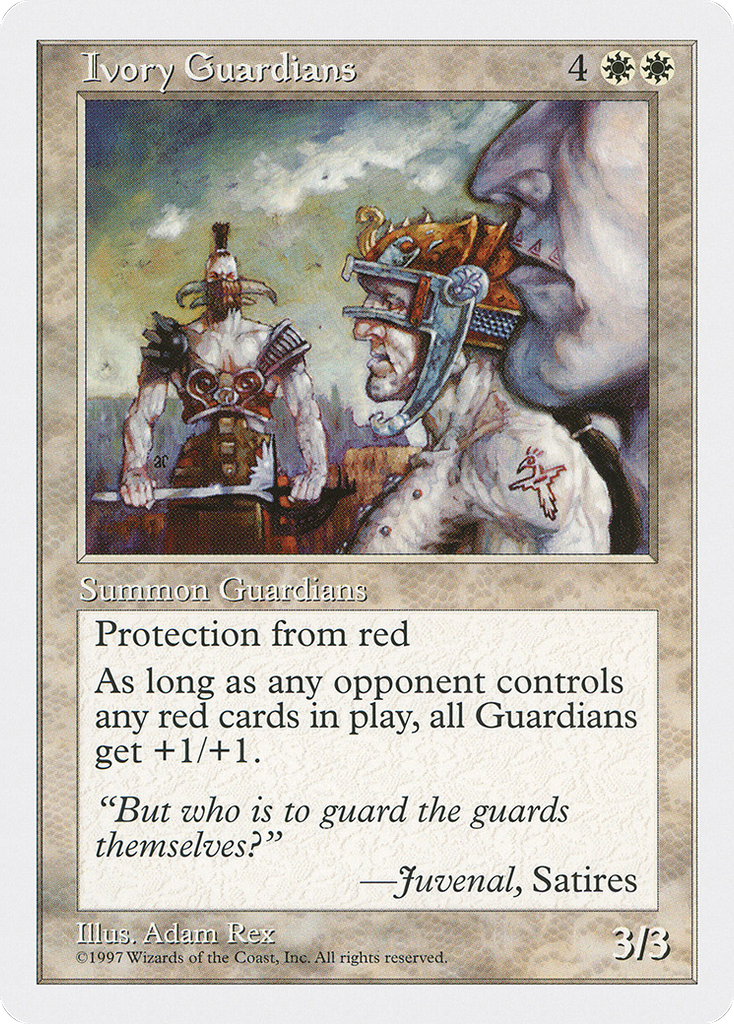 Magic: The Gathering - Ivory Guardians - Fifth Edition