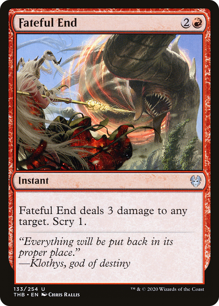 Magic: The Gathering - Fateful End - Theros Beyond Death