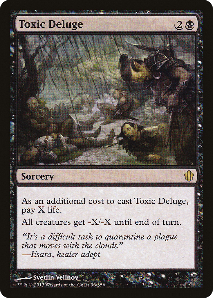 Magic: The Gathering - Toxic Deluge - Commander 2013