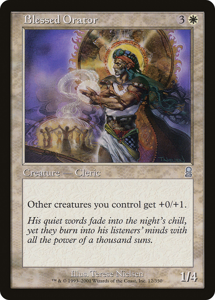Magic: The Gathering - Blessed Orator - Odyssey