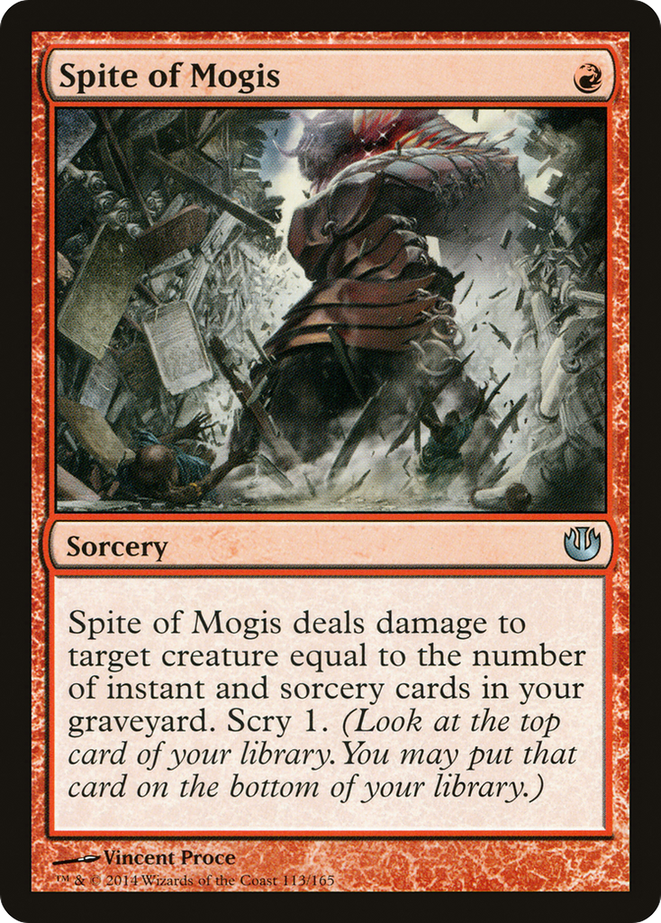 Magic: The Gathering - Spite of Mogis - Journey into Nyx