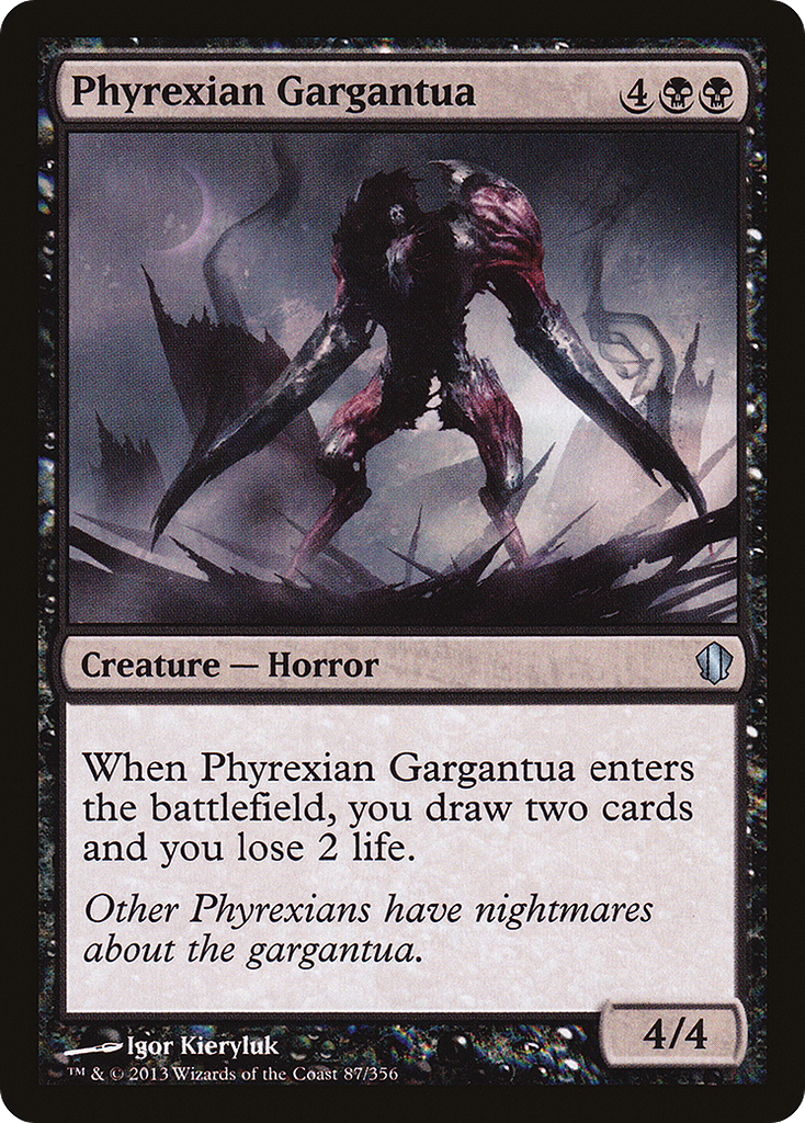 Magic: The Gathering - Phyrexian Gargantua - Commander 2013