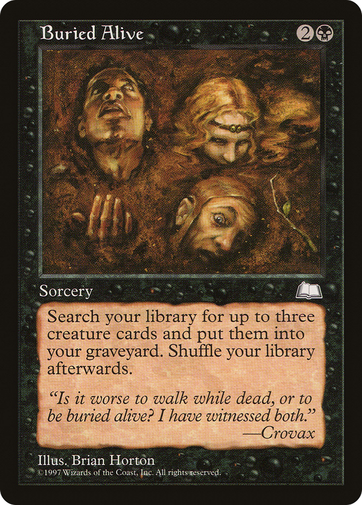 Magic: The Gathering - Buried Alive - Weatherlight