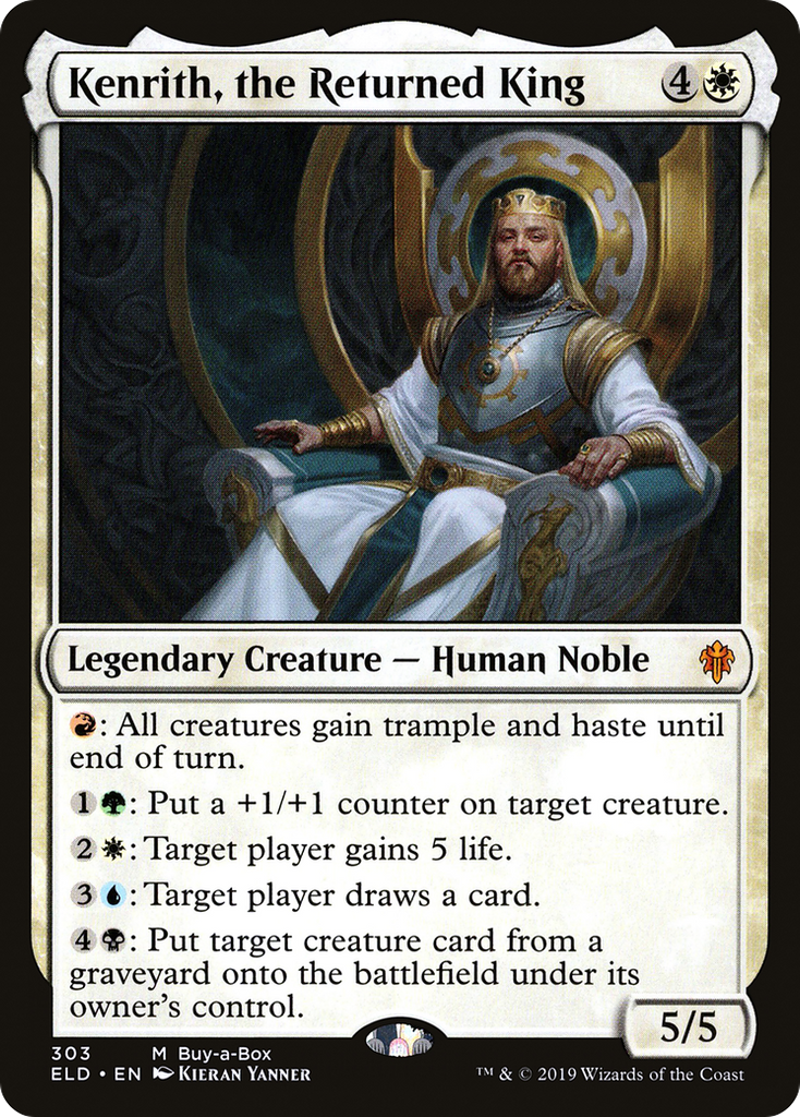 Magic: The Gathering - Kenrith, the Returned King - Throne of Eldraine
