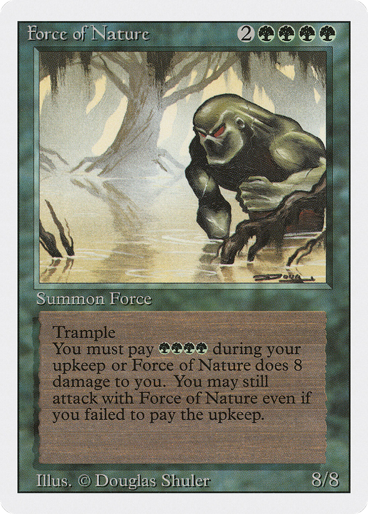 Magic: The Gathering - Force of Nature - Revised Edition